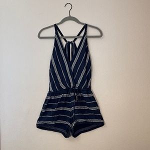 Blue romper